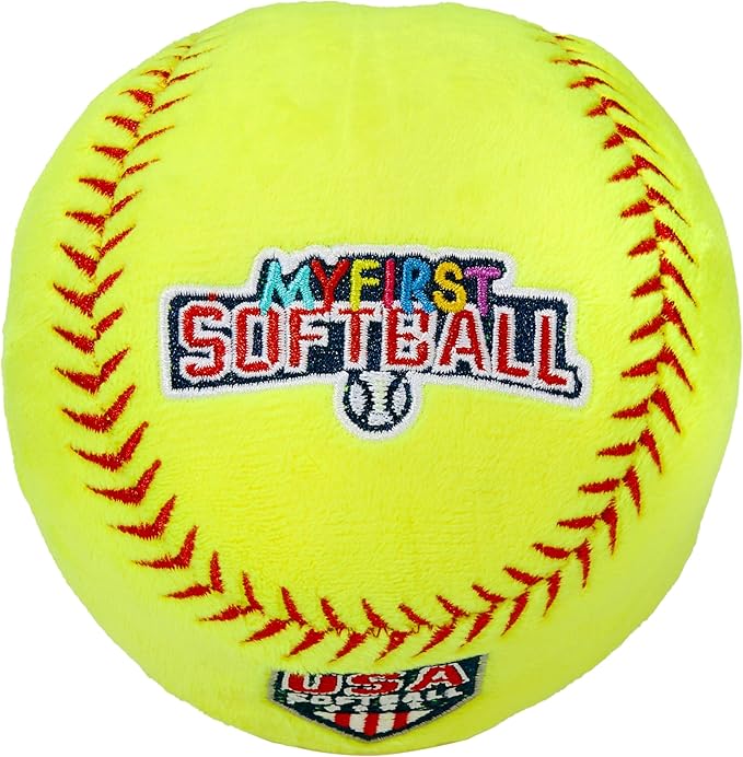 Franklin Sports MyFirst Soft Plush Sports Balls - Stuffed Plush Toy Basketball, Baseball + Football for Kids - NBA, MLB + NFL Indoor Soft Sports Balls - Fun Kids Toys + Room Decorations