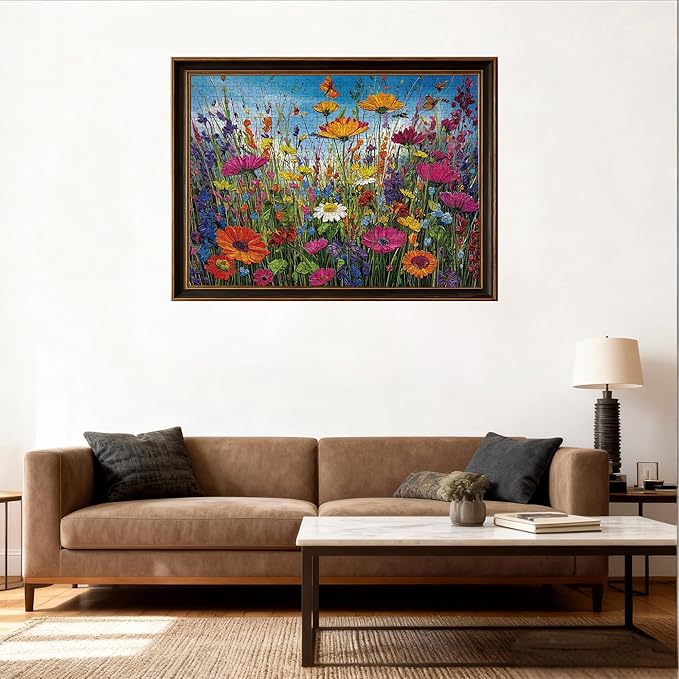 500 Piece Puzzles for Adults, Xovnio Floral Still Life Jigsaw Puzzle, Challenging Game Home Decor Birthday Party Gift