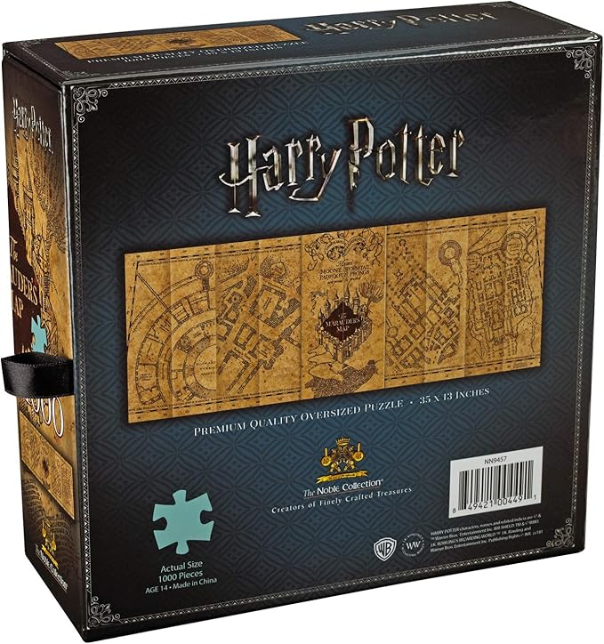 The Noble Collection Harry Potter Marauder's Map Puzzle
