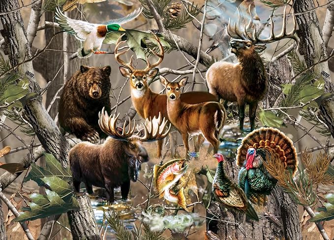 MasterPieces 1000 Piece Jigsaw Puzzle for Adults, Family, Or Youth - Open Season - 19.25"x26.75"