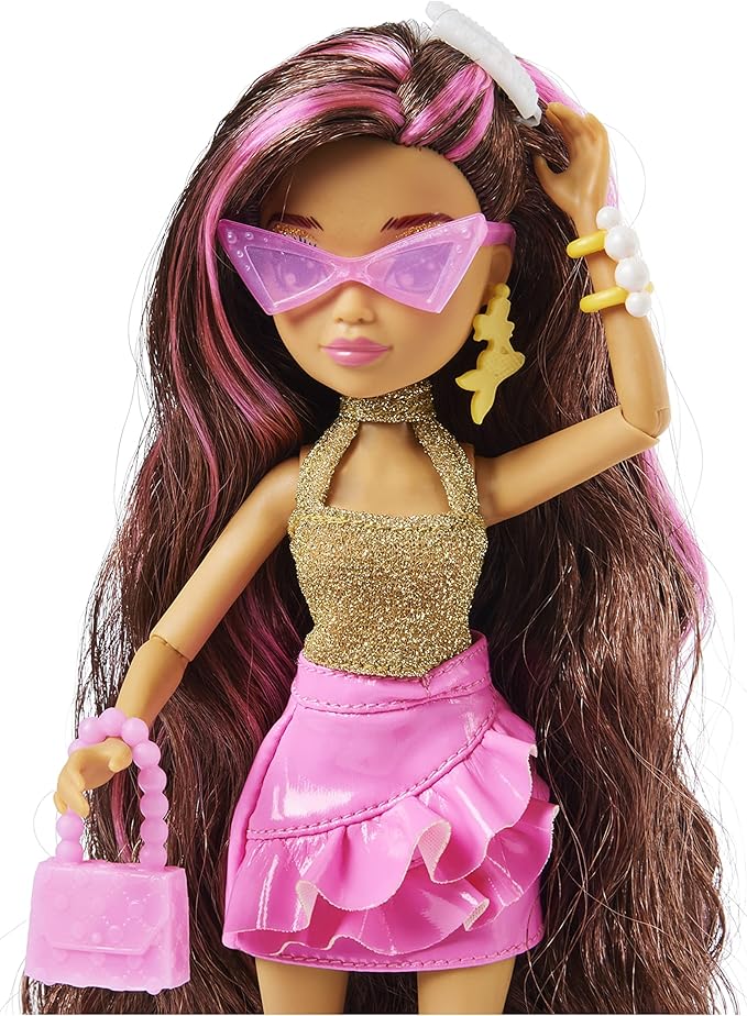 MERMAID HIGH, Searra Deluxe Mermaid Doll & Accessories with Removable Tail, Doll Clothes and Fashion Accessories, Kids Toys for Girls Ages 4 and up