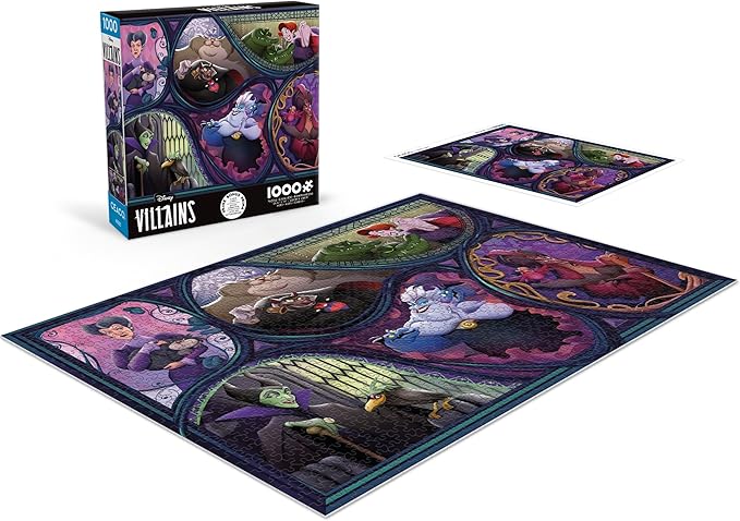 Ceaco - Disney - Villains & Their Pets - 1000 Piece Jigsaw Puzzle