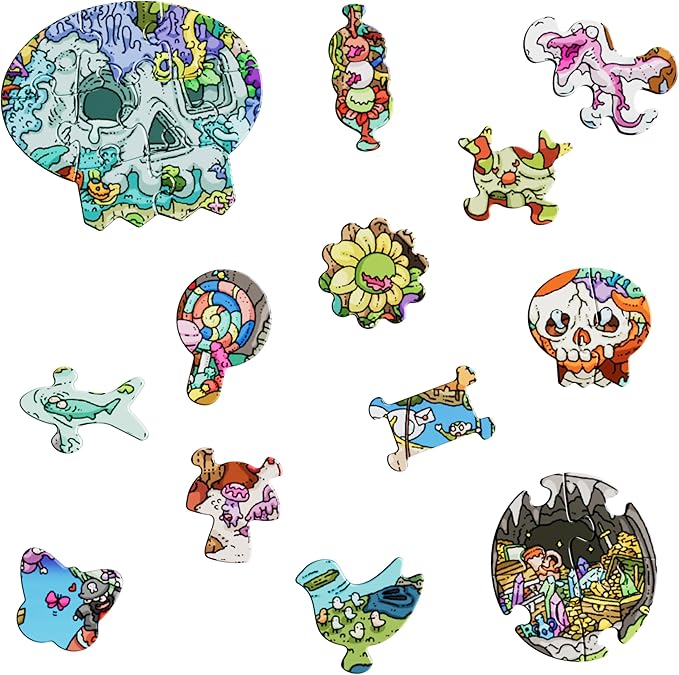 The Peckish Pirates • 1000-Piece Jigsaw Puzzle from The Magic Puzzle Company • Series Four