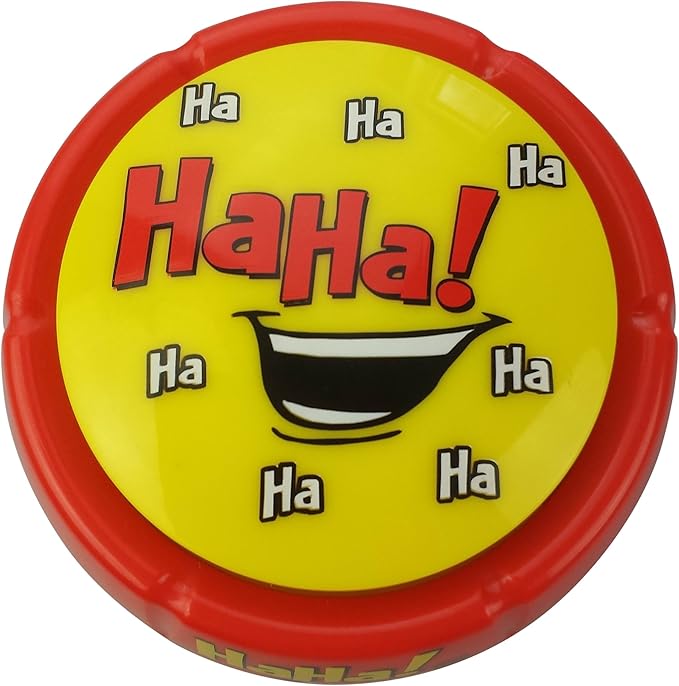 Talkie Toys Products Ha Ha Button - Play 11 Funny Ha Ha Sounds