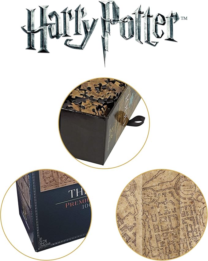 The Noble Collection Harry Potter Marauder's Map Puzzle