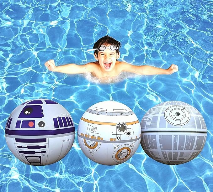 nacnic Large Play Balls Set of 12 - Fun Indoor and Outdoor Gift - Can Use for Play/Room Decor/Party Decor/Pool Inflatable Water Toys…