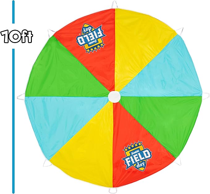 Franklin Sports 10ft Popcorn Parachute
