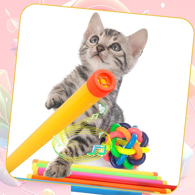 12 Pcs Groan Tube Noise Makers Novelty Sound Tubes Toys Funny Fart Sound Tube Noise Stick Tricky Noise Pipe for Halloween Xmas Party Family Gathering Fools Day Toys Games Supplies, 6 Colors
