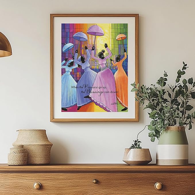African American Expressions - Praises Go Up Puzzle – 500-Piece Inspirational African American Jigsaw Puzzle for Adults | Uplifting Faith-Based Artwork