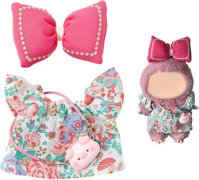 6.7 Inch Doll Cute Clothing Set with Accessories The for Birthdays Christmas and More for Doll Lovers Style_04