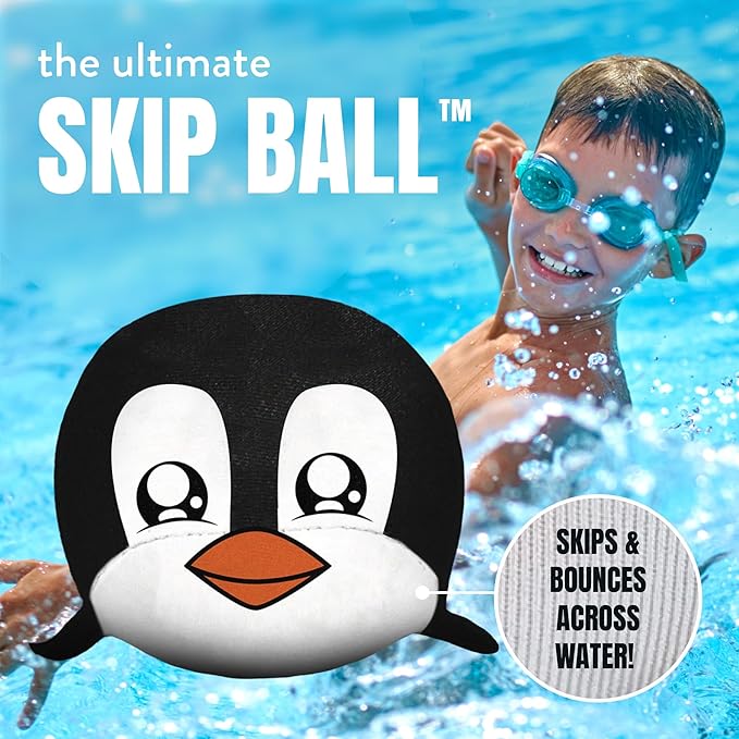 Activ Life The Ultimate Water Skip Balls, Water Bouncing Ball for Swimming Pool, Beach Toys for Friends, Family, Kids and Adults