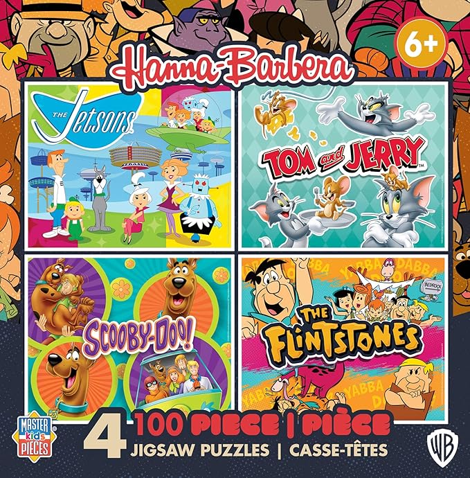 MasterPieces Hanna-Barbera - 4-Pack