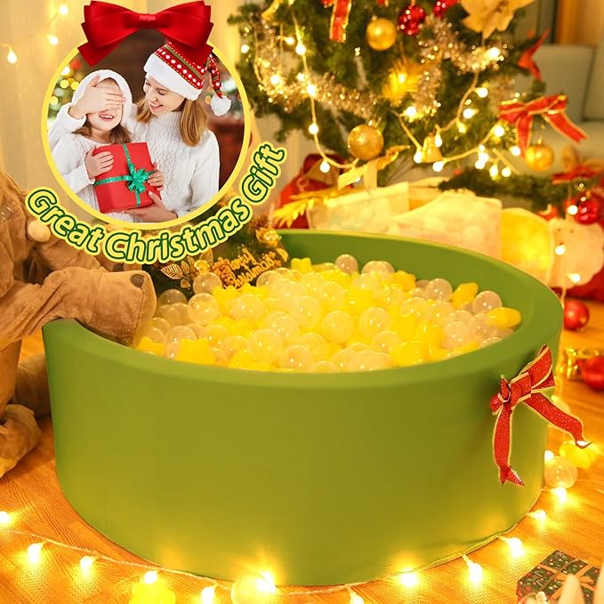 TRENDPLAY Star Ball Pit Balls for Toddlers -50 100 200 Count Star Balls Different Shapes, Non-Toxic Plastic Balls for Safe Play, Boys Girls Festival Party Decoration
