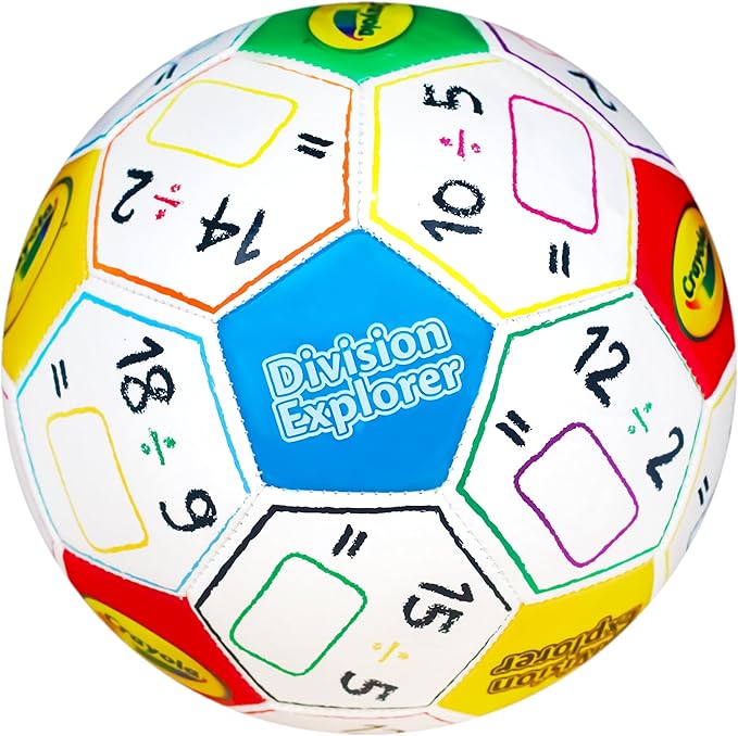 Crayola Official Soccer Ball - Unisex Kids - Division Box Size 5
