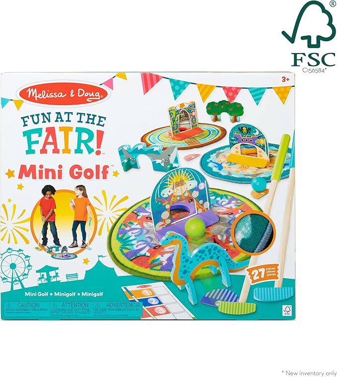 Fun at the Fair! Mini Golf Play Set