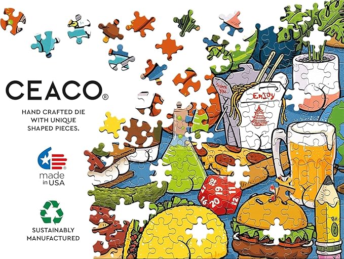 Ceaco - Brian Cook - Butts on Things - 500 Piece Jigsaw Puzzle