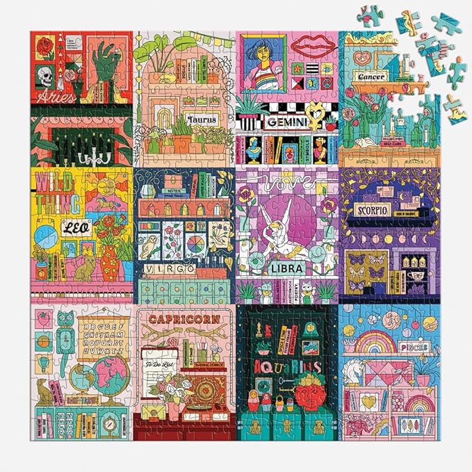 Galison, House of Astrology Puzzle 500 Pieces