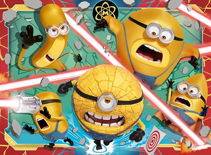 Ravensburger Despicable Me 4: Minions 100 Piece XXL Jigsaw Puzzle for Kids - Screen-Free Activity Boosts Concentration and Focus
