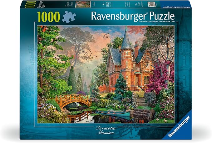 Ravensburger Terracotta Mansion 1000 Piece Puzzle for Adults