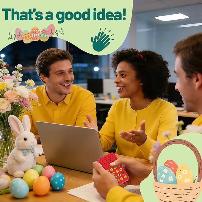 Sound Effects Machine with 16 Hilarious Sounds- Easter Basket Stuffers- Prank Noise Maker for Parties Office Home, Portable Sound Maker for Adults, White Elephant Gifts & Gift Exchanges