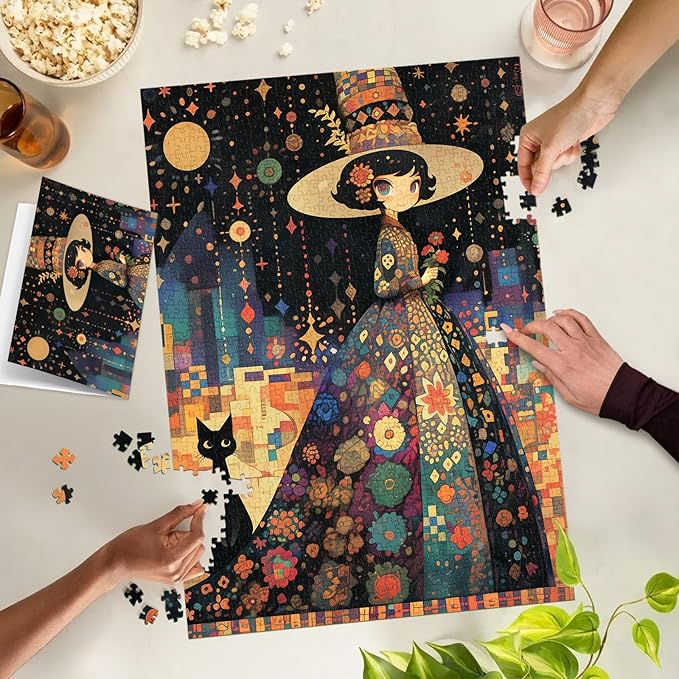 Enchanted Princess Jigsaw Puzzle, 1000 Piece Puzzle for Adults, Impossible Hard Difficult Challenging Puzzles for Adults 1000 Pieces, Home Decoration Puzzle, Interlock Perfectly No Dust