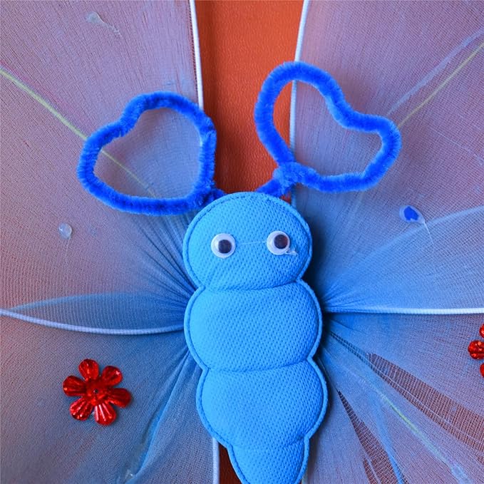 Multiple Colors Pipe Cleaners 100 Pieces Chenille Stems for DIY Art Decorations Creative Craft (6mm x 12 Inch)