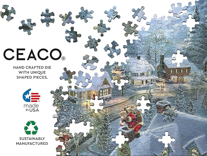 Ceaco - Holiday - Santa's Silent Night - 300 Piece Jigsaw Puzzle
