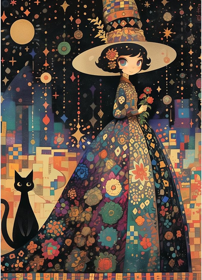 Enchanted Princess Jigsaw Puzzle, 1000 Piece Puzzle for Adults, Impossible Hard Difficult Challenging Puzzles for Adults 1000 Pieces, Home Decoration Puzzle, Interlock Perfectly No Dust