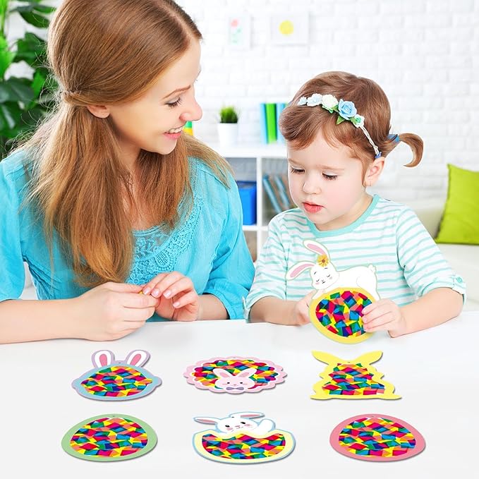 Drawing Paper Activity Craft Supplies, Paper Ornament Art Set, Colorful Sheets for Boys Girls, Premium Material with Smooth Texture, DIY Craft Kit with Creative Design Options, Home Glass Window