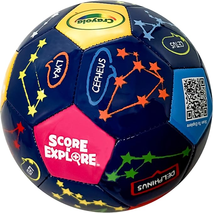 Crayola Official Soccer Ball - Unisex Kids - Constellation Size 5