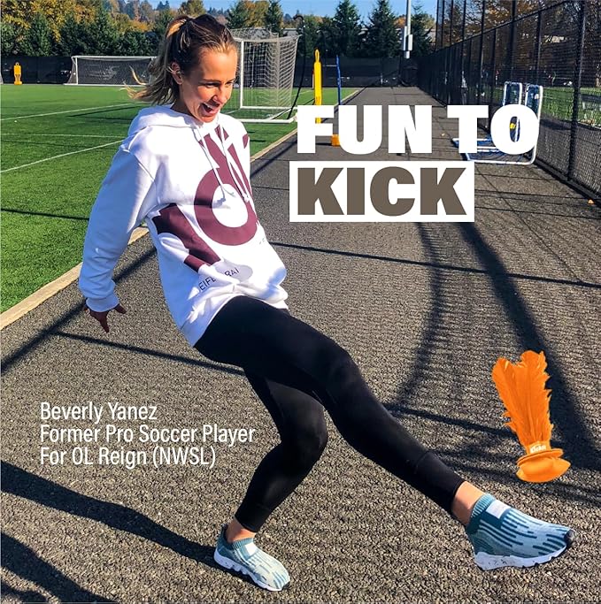 Kickit | The Original Birdie Soccer Trainer | Play Outdoors, Indoors or Backyard, Beach or Tailgate, All Ages Fun & Travel Friendly