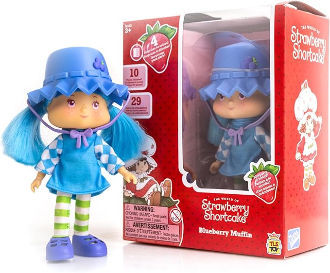 The Loyal Subjects - Strawberry Shortcake - 5.5in Blueberry Muffin Fashion Doll