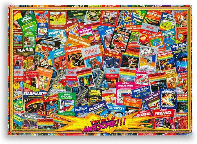 OG Gaming 1000-Piece Jigsaw Puzzle for Adults, Kids | Interactive Brain Teaser, Educational Toys & Games for Home, Indoor Activities, Building Sorting Toys for Creative Play