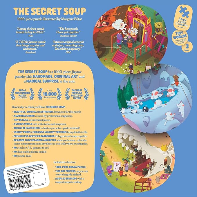 The Secret Soup • 1000 Piece Jigsaw Puzzle from The Magic Puzzle Company • Series Three