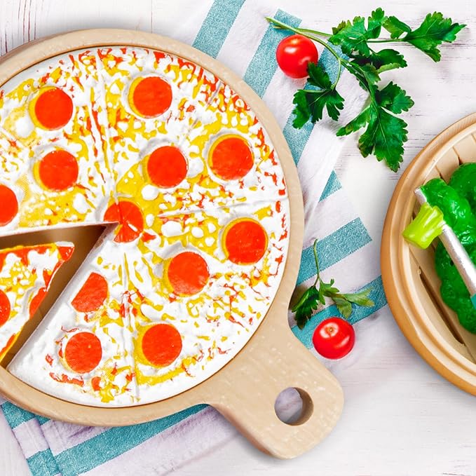 Lori – Play Food for Mini Dolls – Cooking Accessories for 6-Inch Dolls – Pizza, Sushi, Dessert – Dollhouse Set for Kids – 3 Years + – Gourmet Market