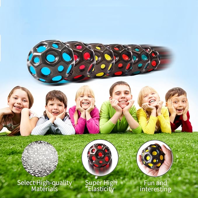 Super High Jumping Ball,Extreme High Bouncing Ball, Super High Bouncing Ball, Children's Sensory Ball, Athlete Training Ball