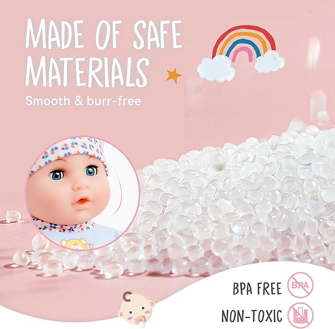 Toy Choi's Interactive Baby Doll - 16 Inch Crying Talking Feeding Dolls with Different Sounds and Accessories, Pretend Play Preschool Toys for 2 3 4 5+ Year Old Girls Boys Gift, Blue