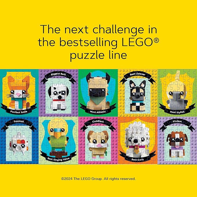 Lego Pet Pals 1000-Piece Jigsaw Puzzle