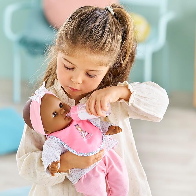 Corolle Magical Baby Bottle with Accessories Interactive Toy for Kids Age 3 and Up Educational Playtime
