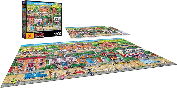 RoseArt - Kodak Premium - Hometown Heroes - 1500 Piece Jigsaw Puzzle for Adults