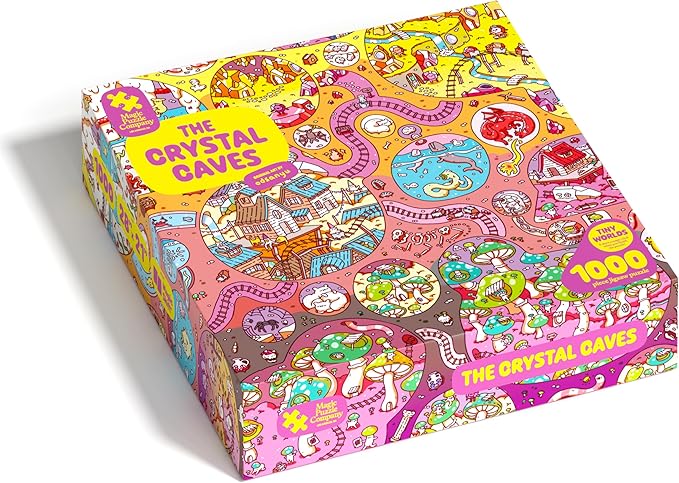 The Crystal Caves • 1000 Piece Jigsaw Puzzle from The Magic Puzzle Company • Series Two