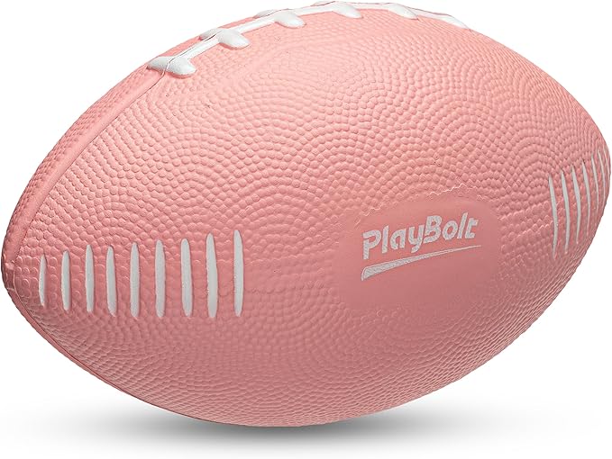 7.25" Mini Foam Football for Kids & Toddlers - Easy Grip Small Youth Sports Ball - Soft Foam Footballs for Little Hands, Indoor & Outdoor Sports Play - Toy Gift for Boys & Girls