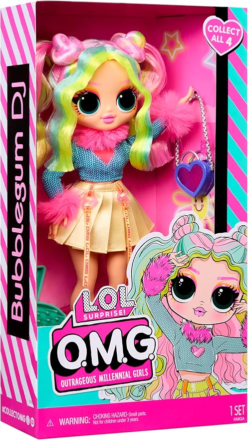 LOL Surprise OMG Doll - Bubblegum DJ