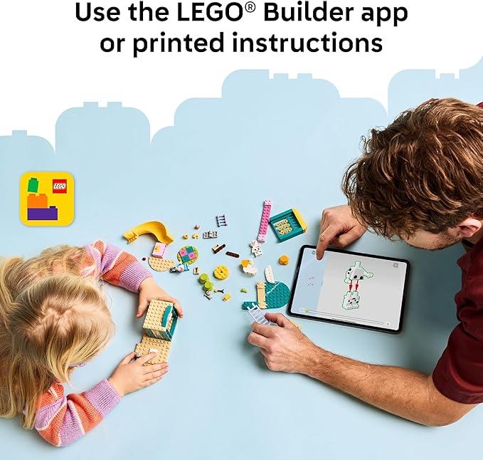 LEGO Bluey Playground Fun with Bluey and Chloe Building Toy - Preschool Learning Toys for Boys & Girls, Ages 4+ - Gift for Easter for Toddlers - 11201