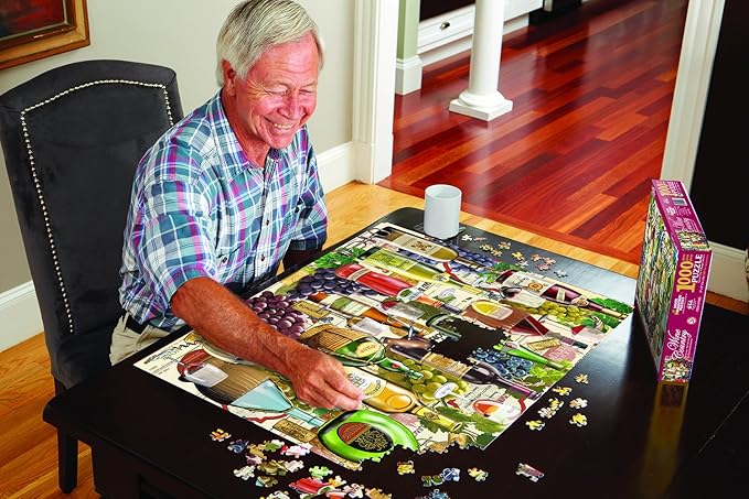 White Mountain Puzzles The Sixties - 1000 Piece Jigsaw Puzzle