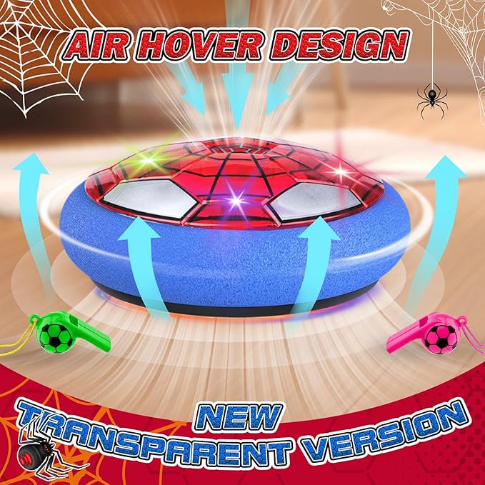 Hover Soccer Ball for Kids, Boy Girl Birthday Gifts, Outdoor Indoor Toy Games Gift for Boys Girls Age 5 6 7 8 9 10 11 12 Year Old, Kids Toys Hover Soccer Ball Boys Gift Idea for Age 6-12 Years Old