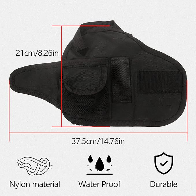 BOROLA Adjustable Tactical Waist-Bag Compatible for Nerf Mega Elite Series