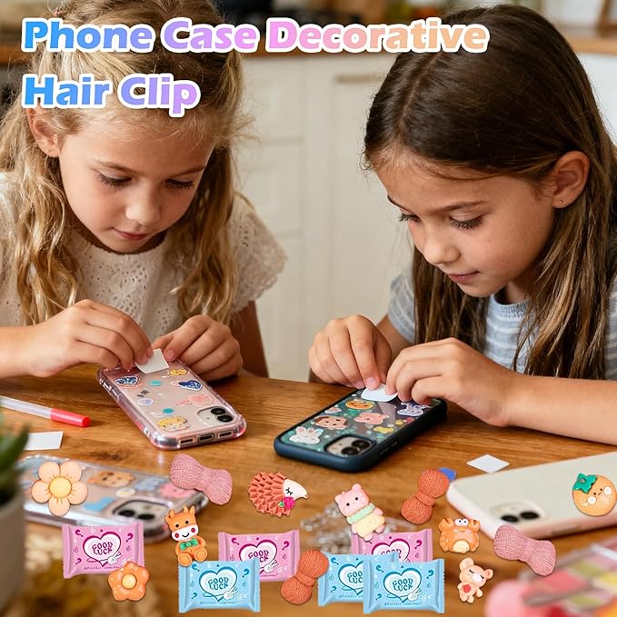Orange Series 50pcs Mystery Mini Resin Blind Bags – Cute Tiny Figurines for Crafts, DIY Decor, Dollhouse Scenes, Party Favors, Kids’ Surprise Toys