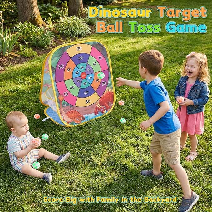 Bean Bag Toss Game for Kids - Cornhole Board Outdoor Toys for Toddlers -Party Activities Carnival Outside Yard Backyard Beach Lawn Games Toy for Kid Boys Girls Age 3 4 5 6 7 8 Year Old Birthday Gifts
