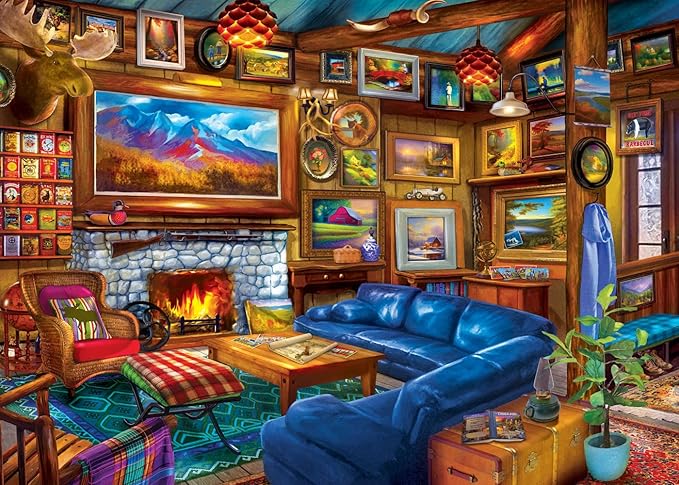 MasterPieces Home Sweet Home - Artistic Retreat 500 Piece Jigsaw Puzzle